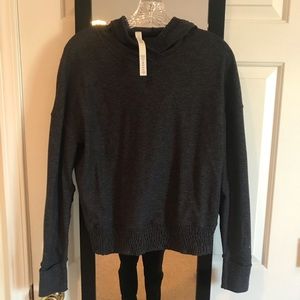 LULULEMON LONG SLEEVE HOODIE DRIFIT SHIRT